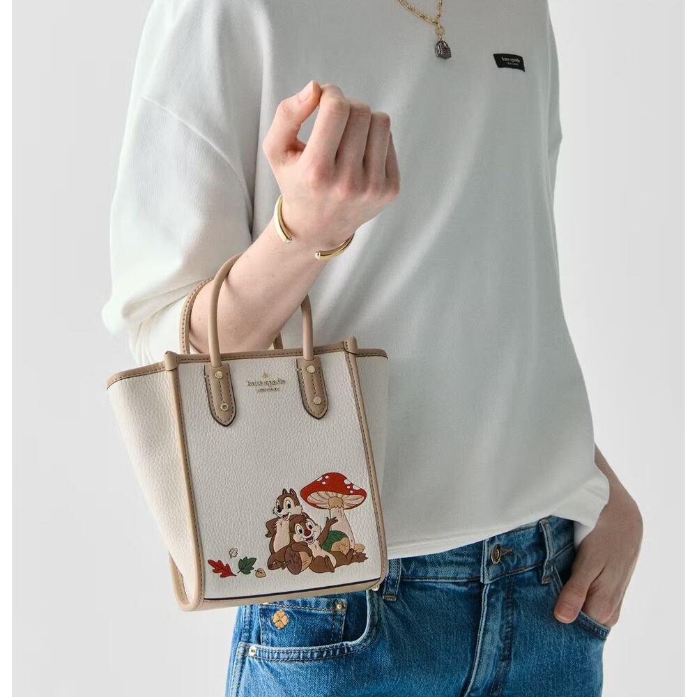Kate Spade Ella Disney X KSNY Chip N Dale Mini Tote Bag - Picture 2 of 7